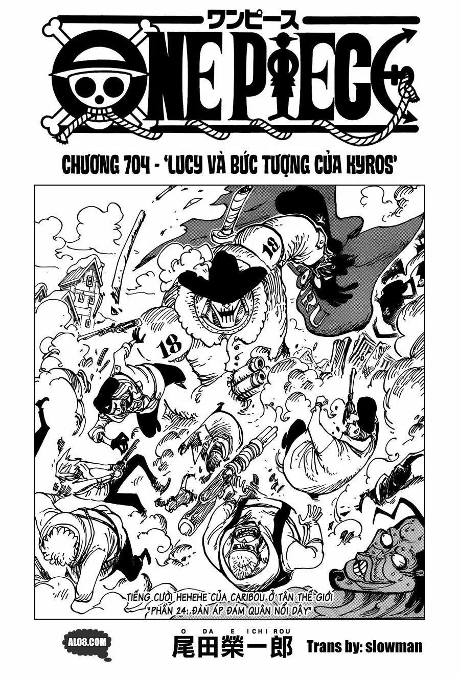 One Piece chương 704, trang 1