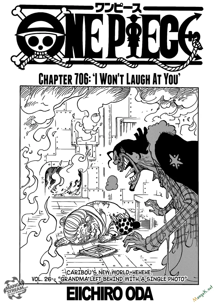 One Piece chương 706, trang 1