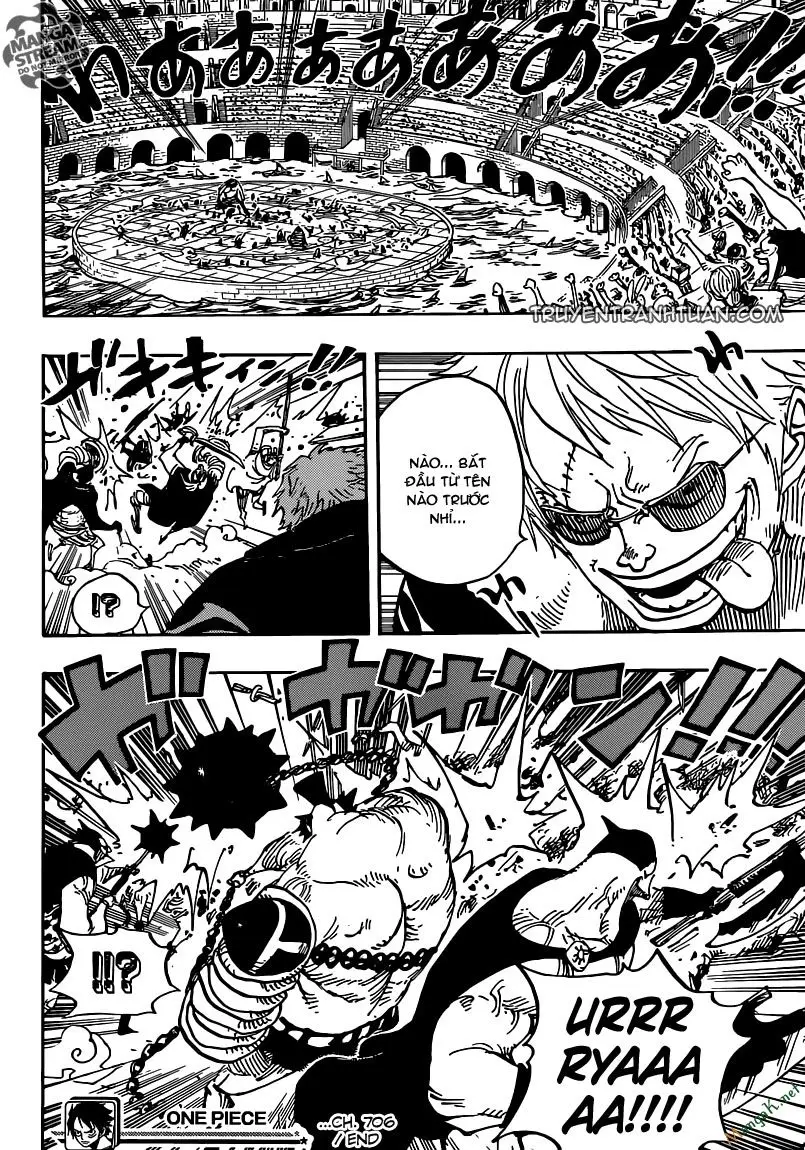 One Piece chương 706, trang 14
