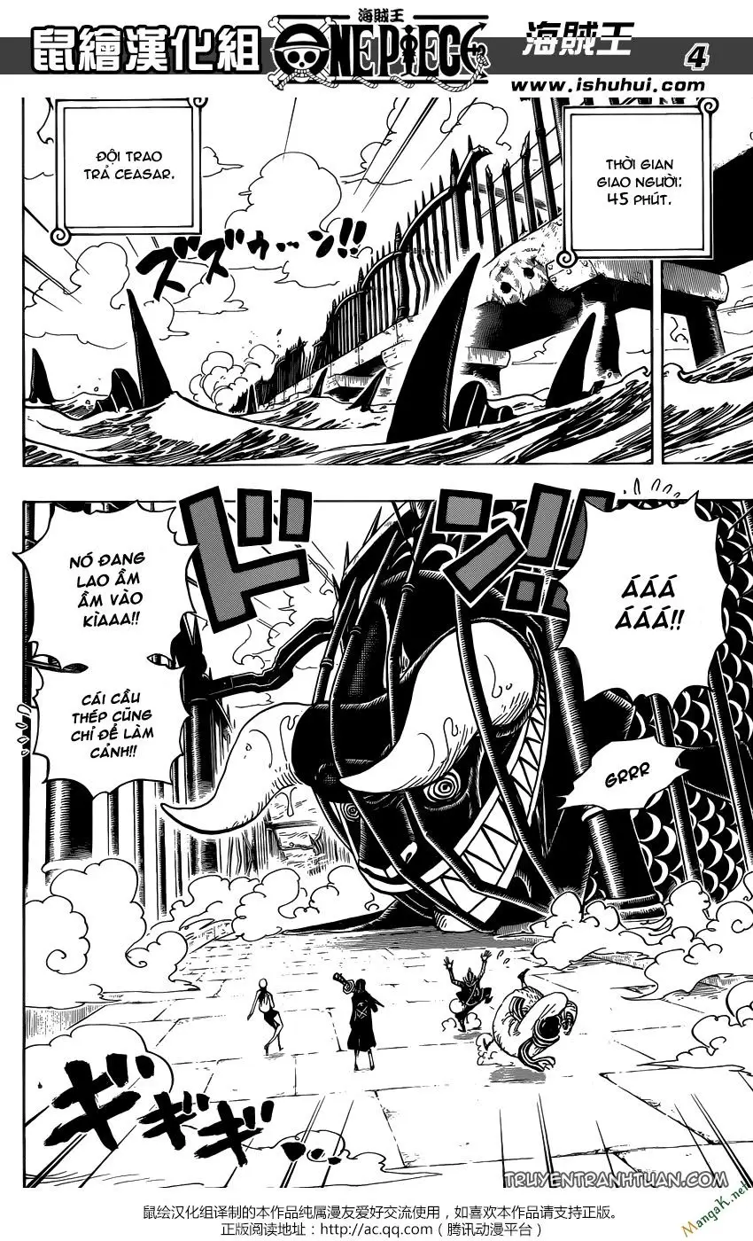 One Piece chương 710, trang 4