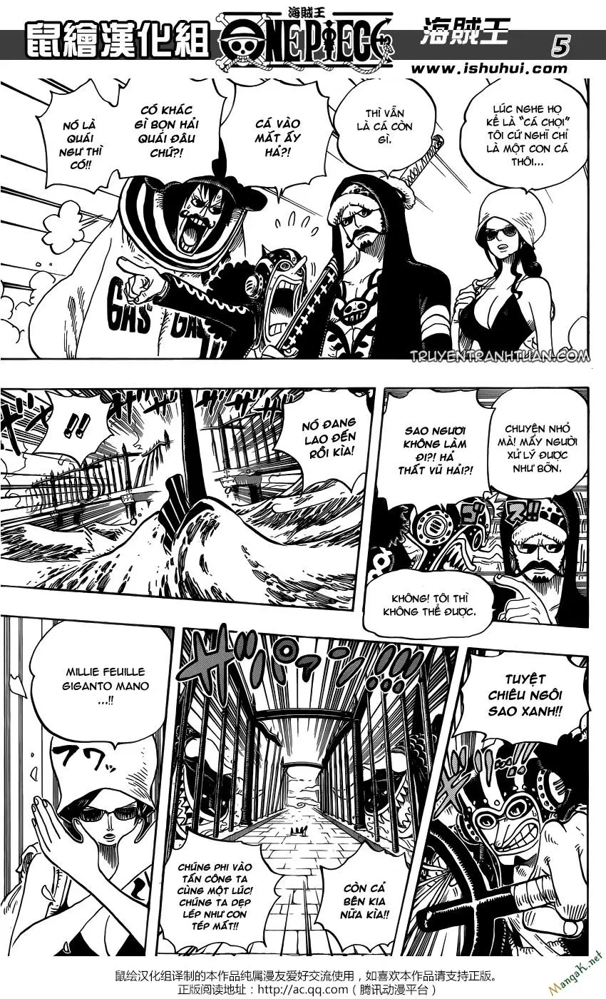 One Piece chương 710, trang 5