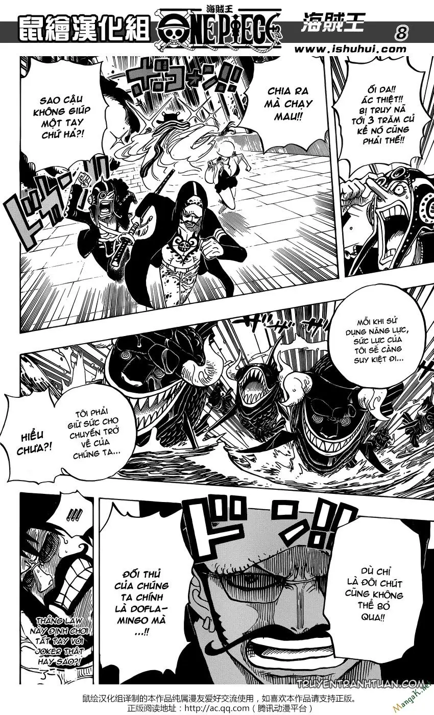 One Piece chương 710, trang 8