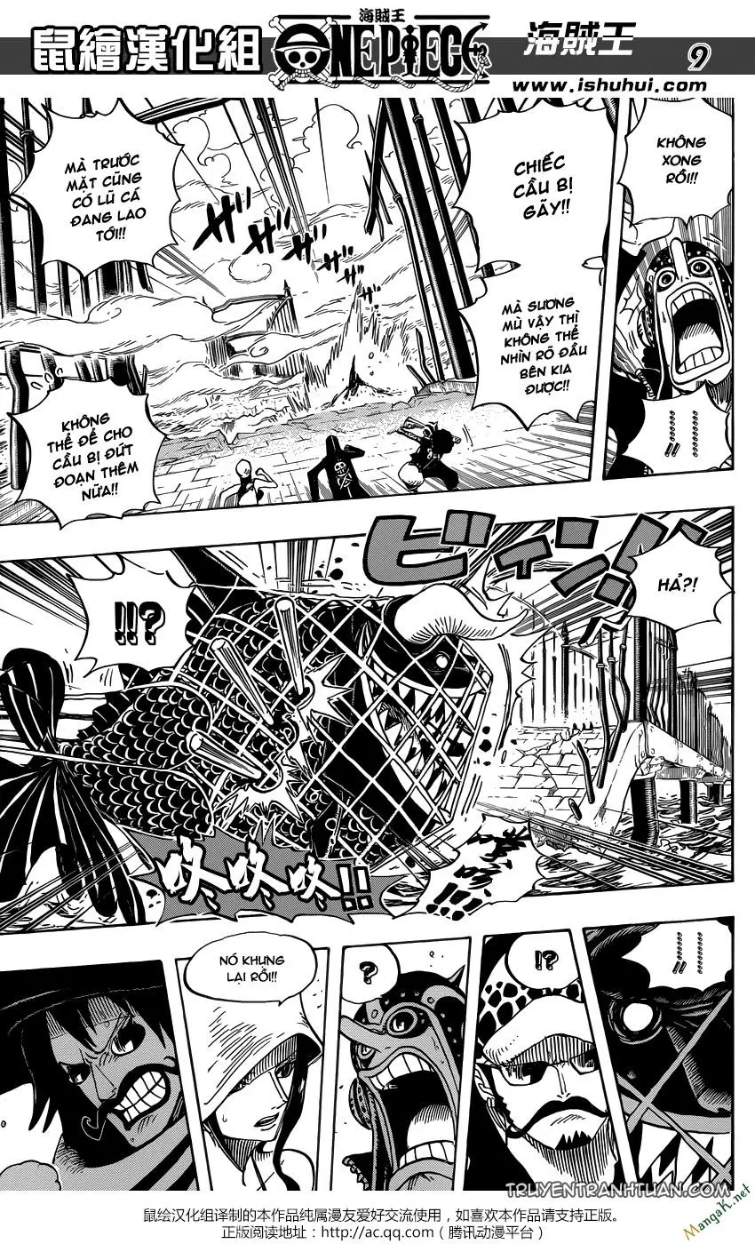 One Piece chương 710, trang 9