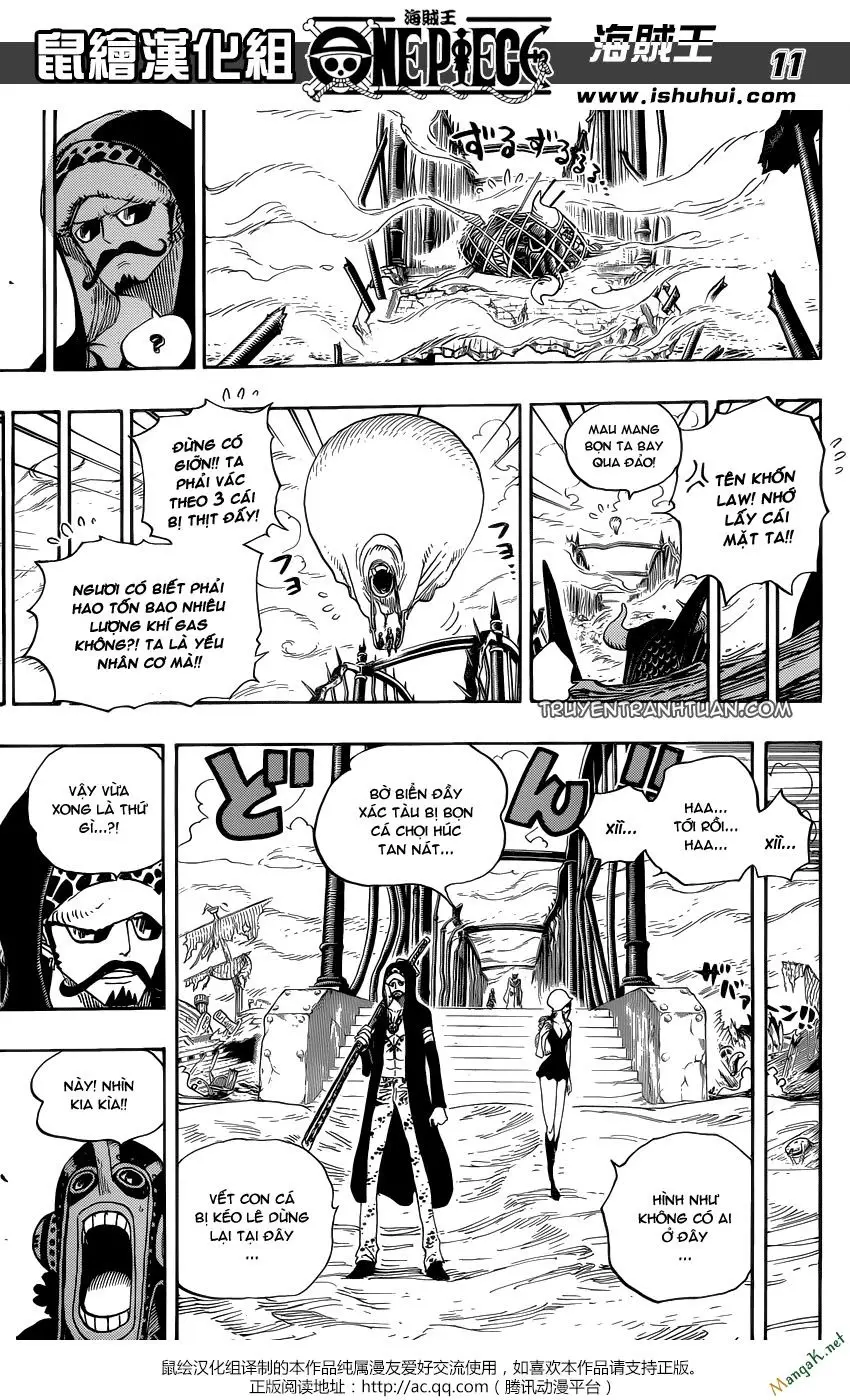 One Piece chương 710, trang 11