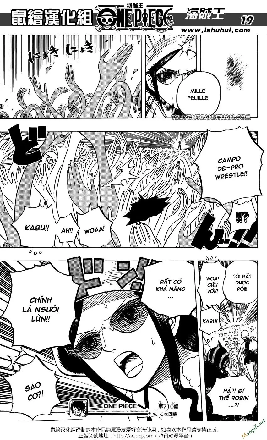 One Piece chương 710, trang 18