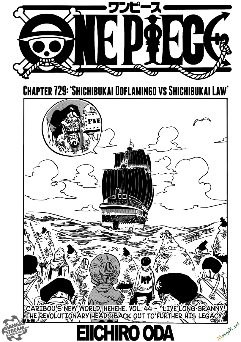 One Piece chương 729, trang 1