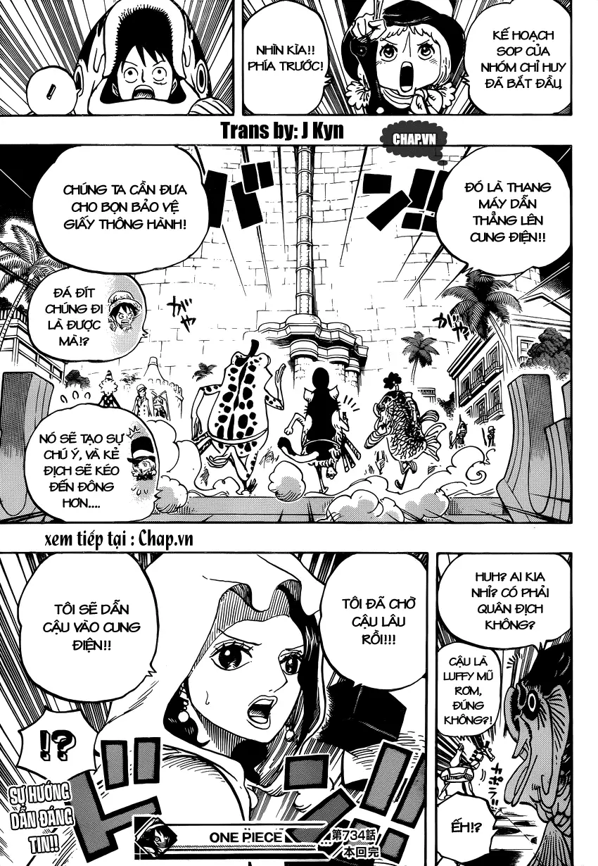 One Piece chương 734, trang 18