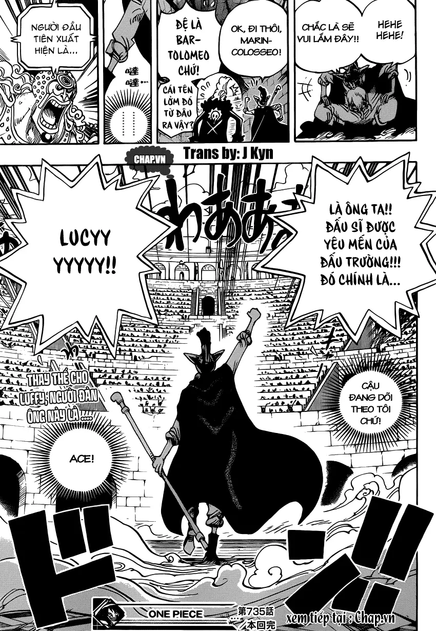 One Piece chương 735, trang 19