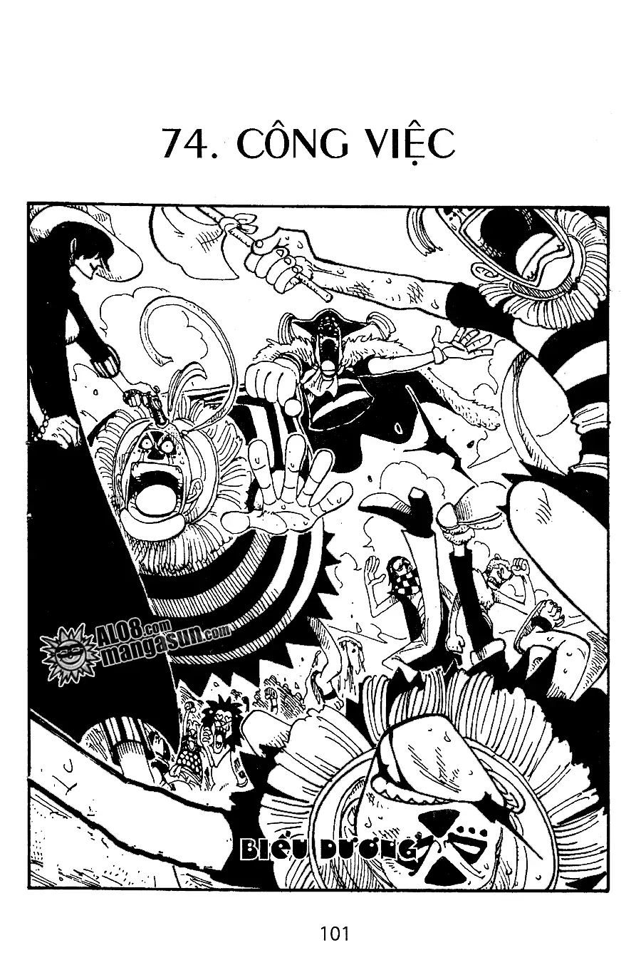 One Piece chương 74, trang 1