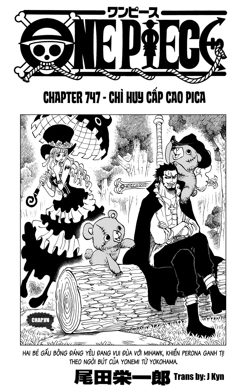 One Piece chương 747, trang 1
