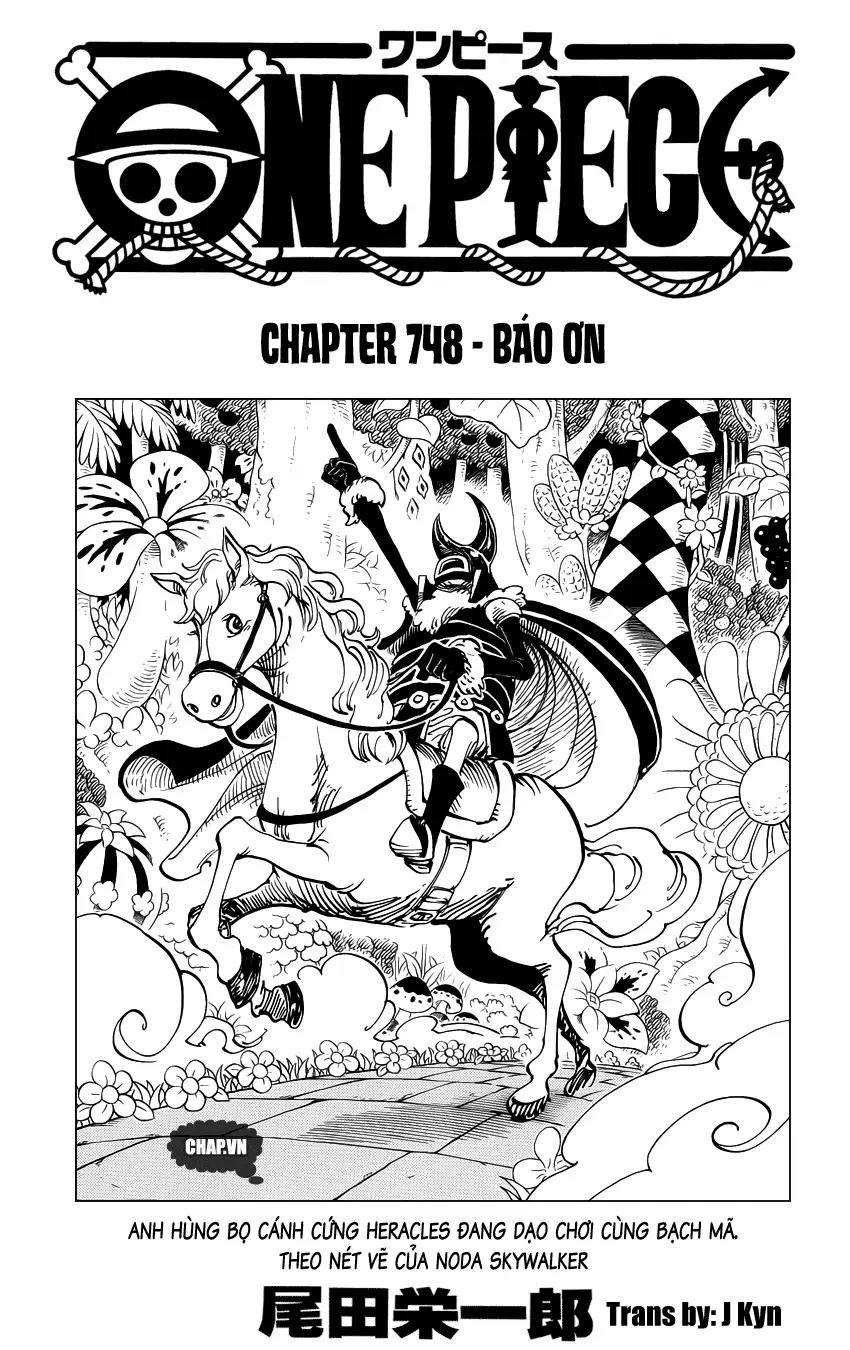 One Piece chương 748, trang 1