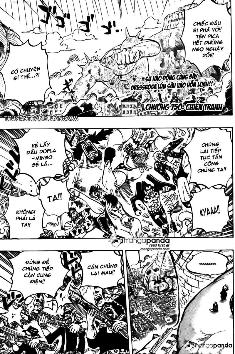 One Piece chương 750, trang 4