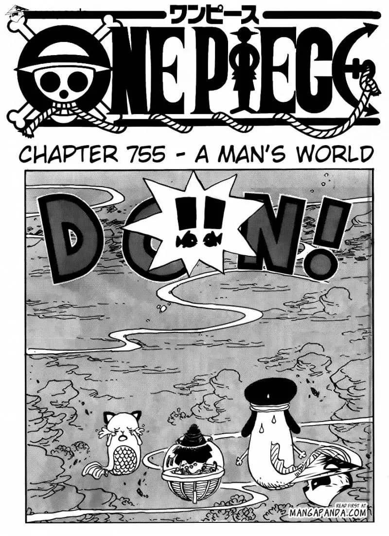 One Piece chương 755, trang 1