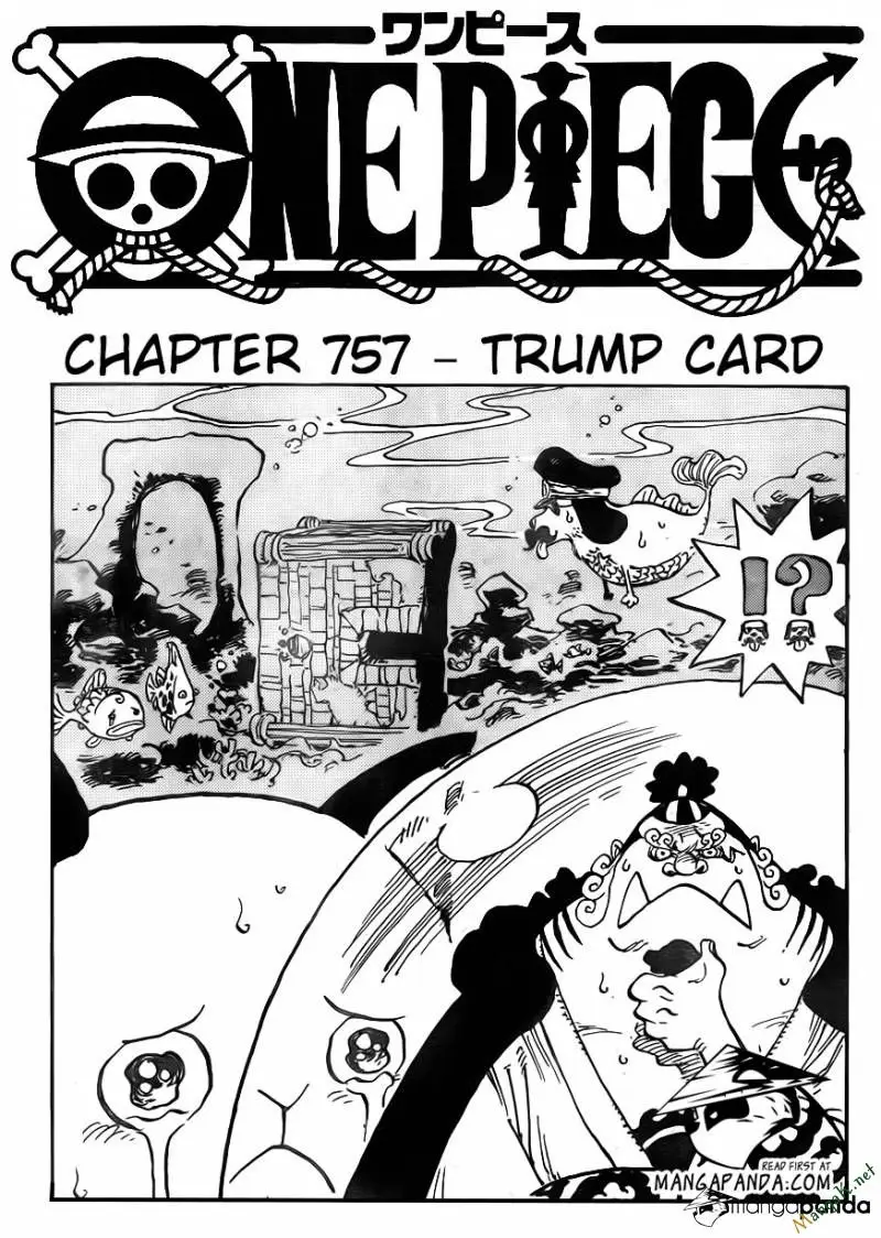 One Piece chương 757, trang 1