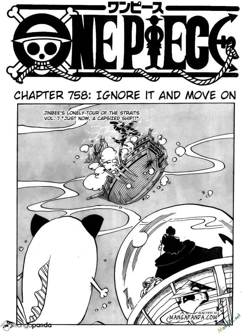 One Piece chương 758, trang 1