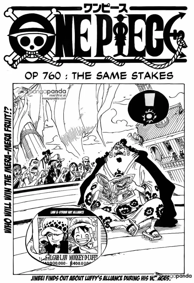 One Piece chương 760, trang 1