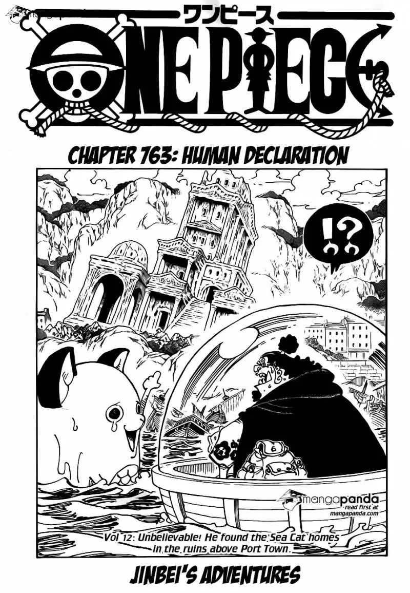 One Piece chương 763, trang 1