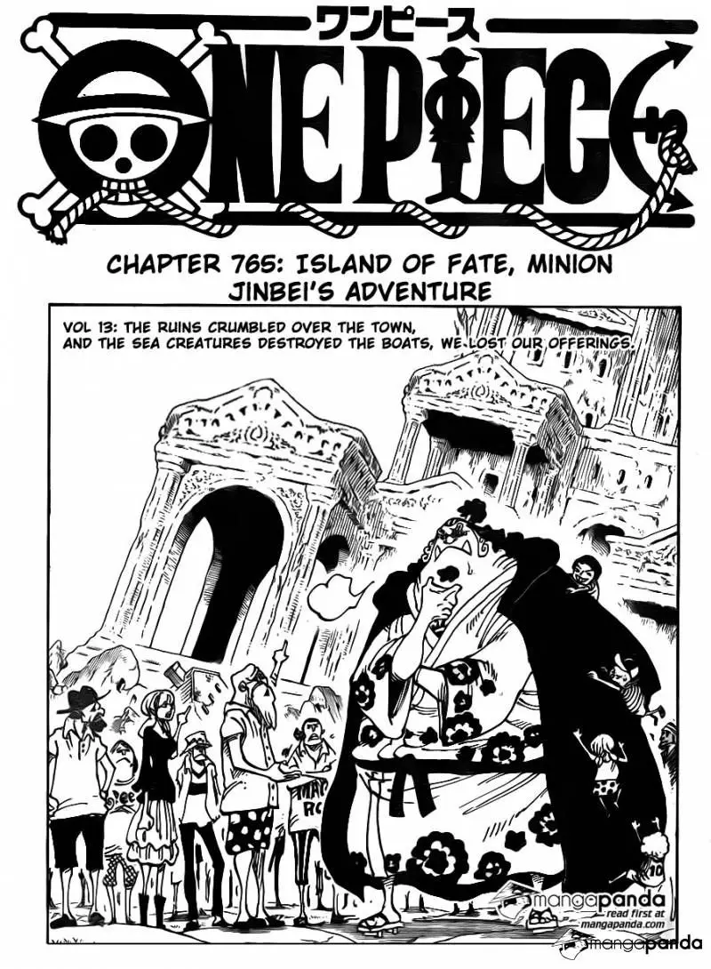 One Piece chương 765, trang 1