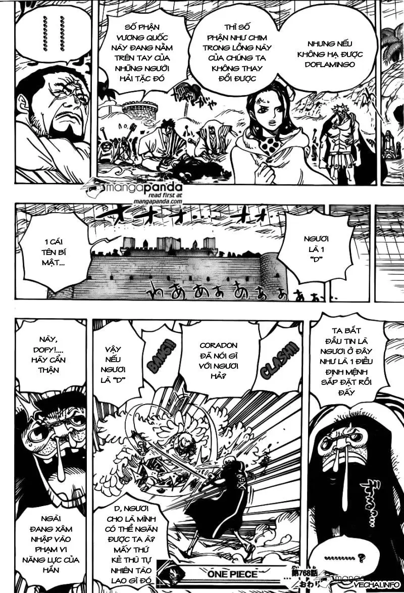 One Piece chương 768, trang 14