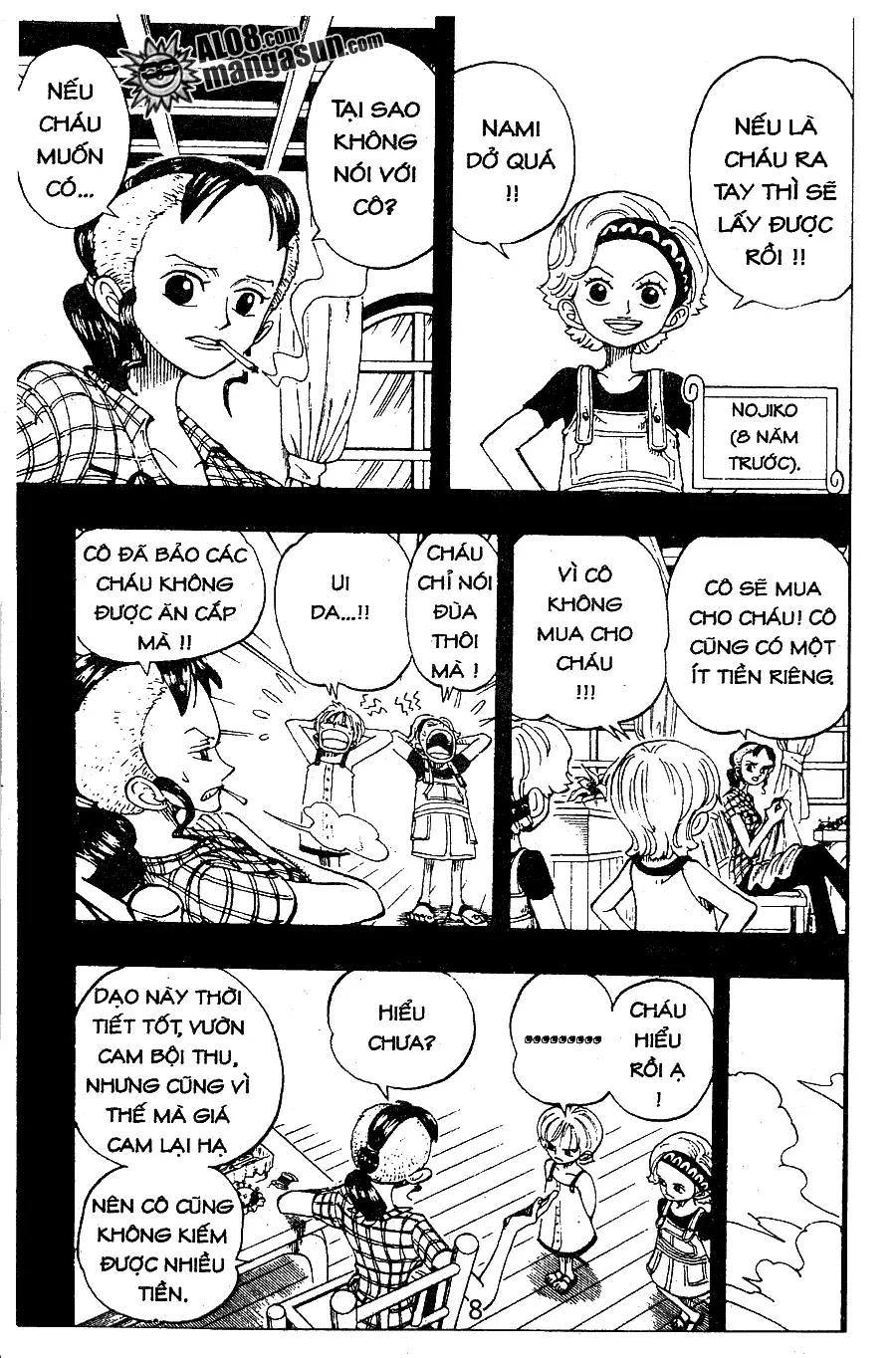 One Piece chương 77, trang 8