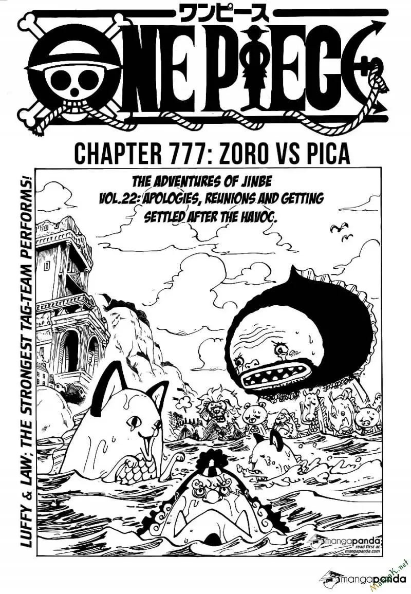 One Piece chương 777, trang 1