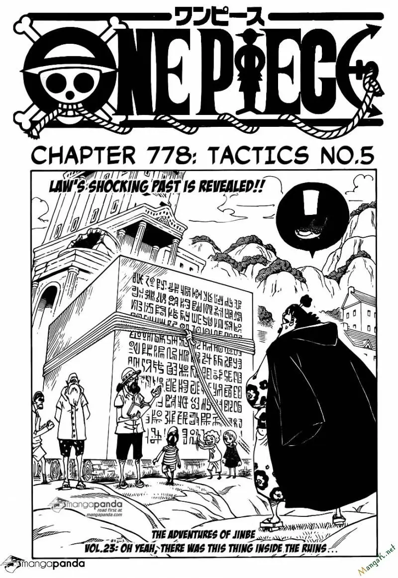 One Piece chương 778, trang 1