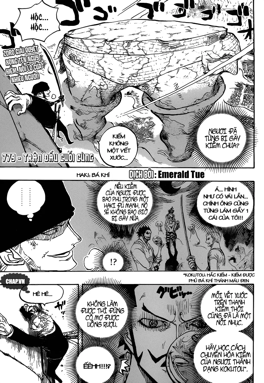 One Piece chương 779, trang 3