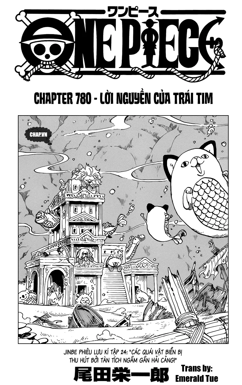 One Piece chương 780, trang 1