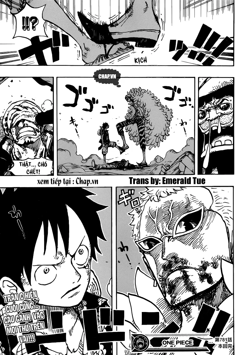 One Piece chương 781, trang 18