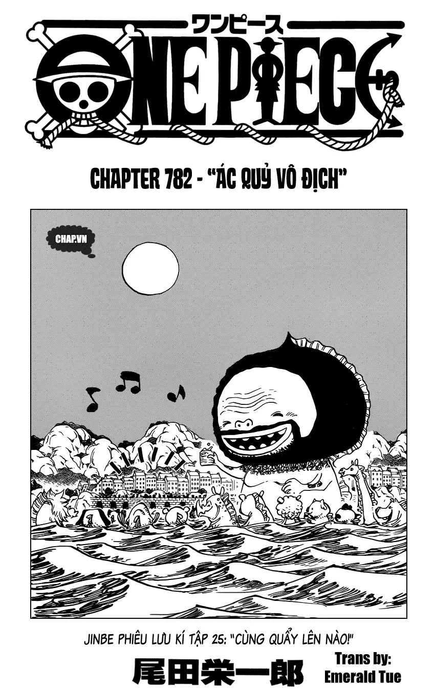 One Piece chương 782, trang 1