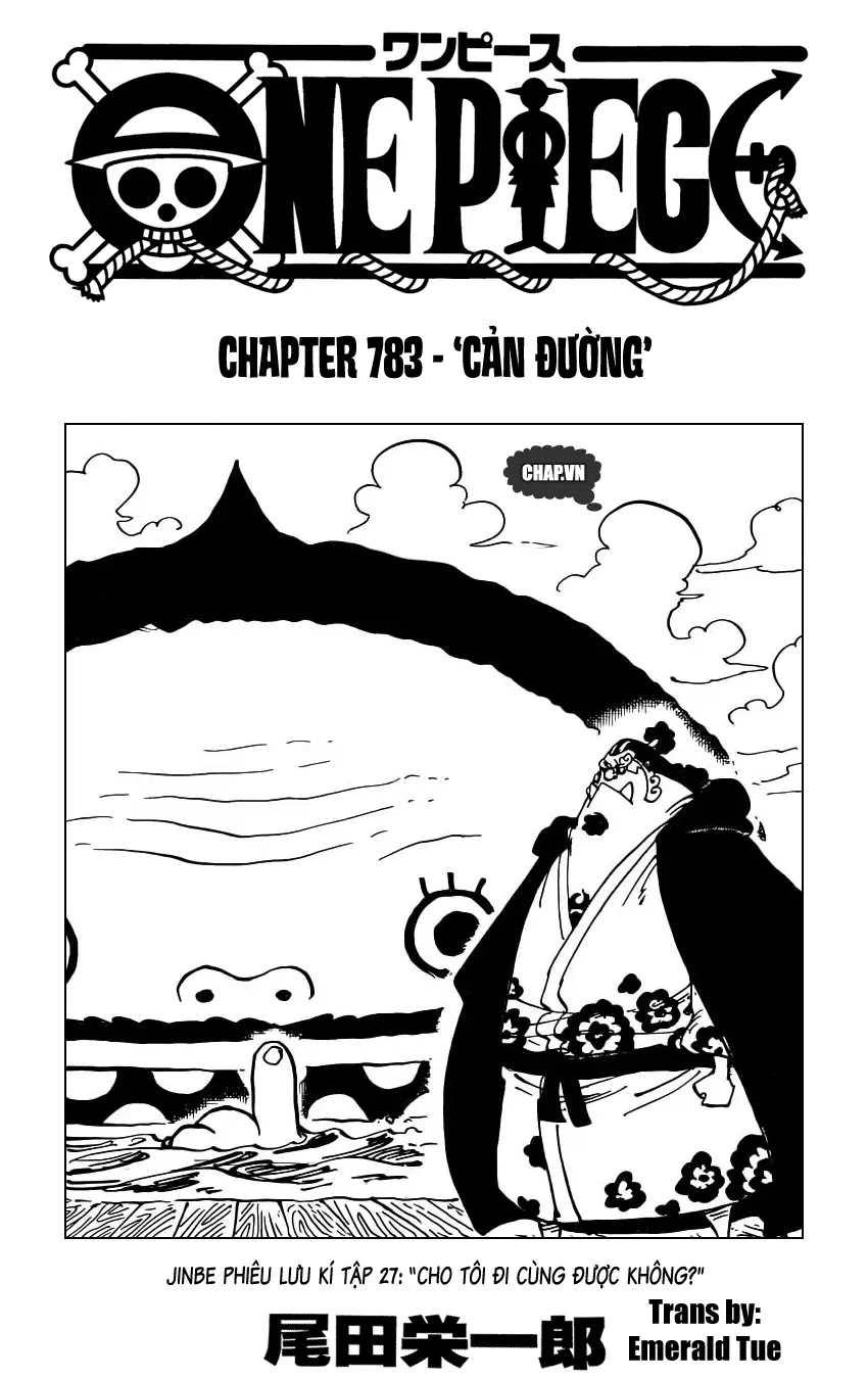One Piece chương 783, trang 1