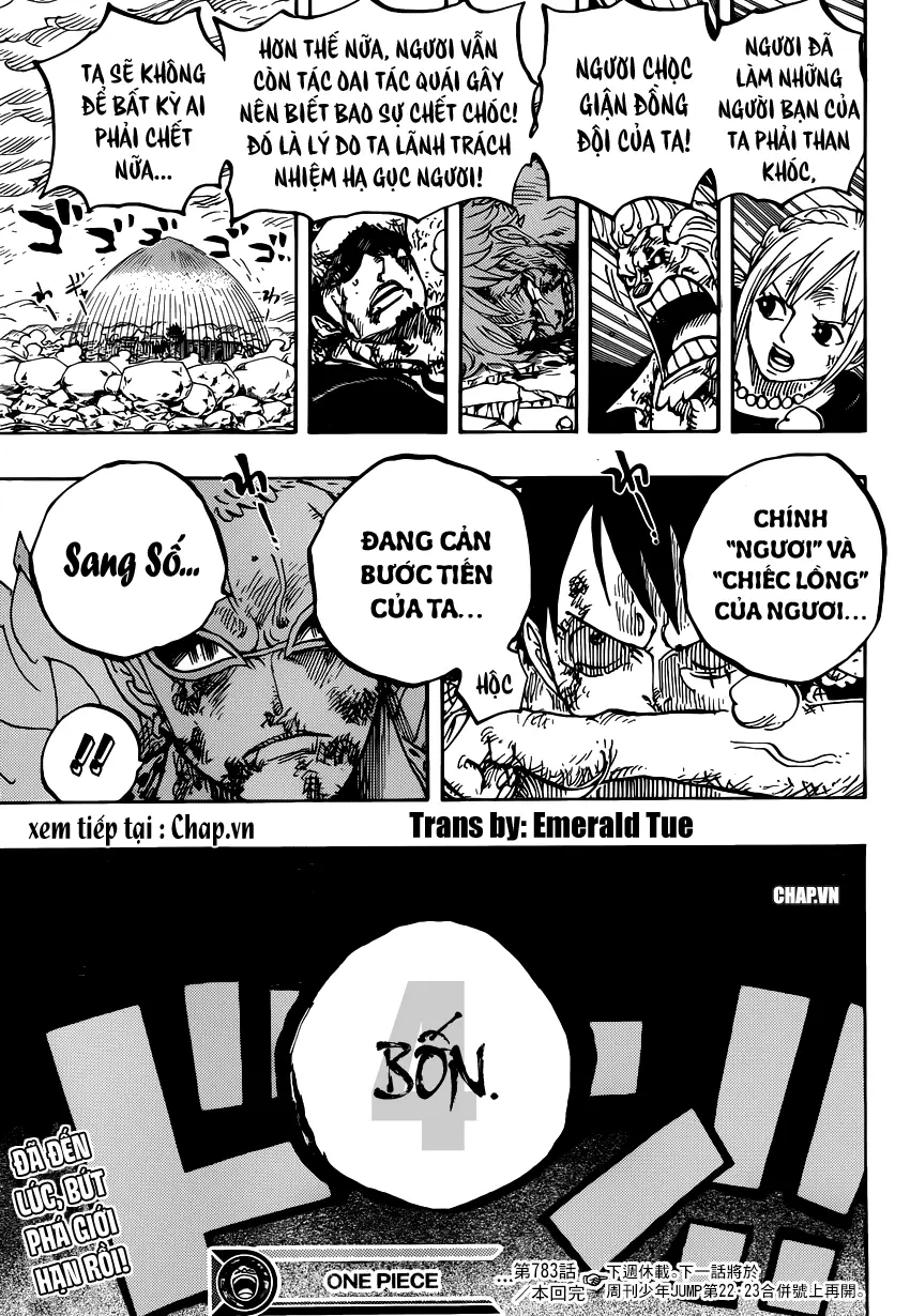 One Piece chương 783, trang 18