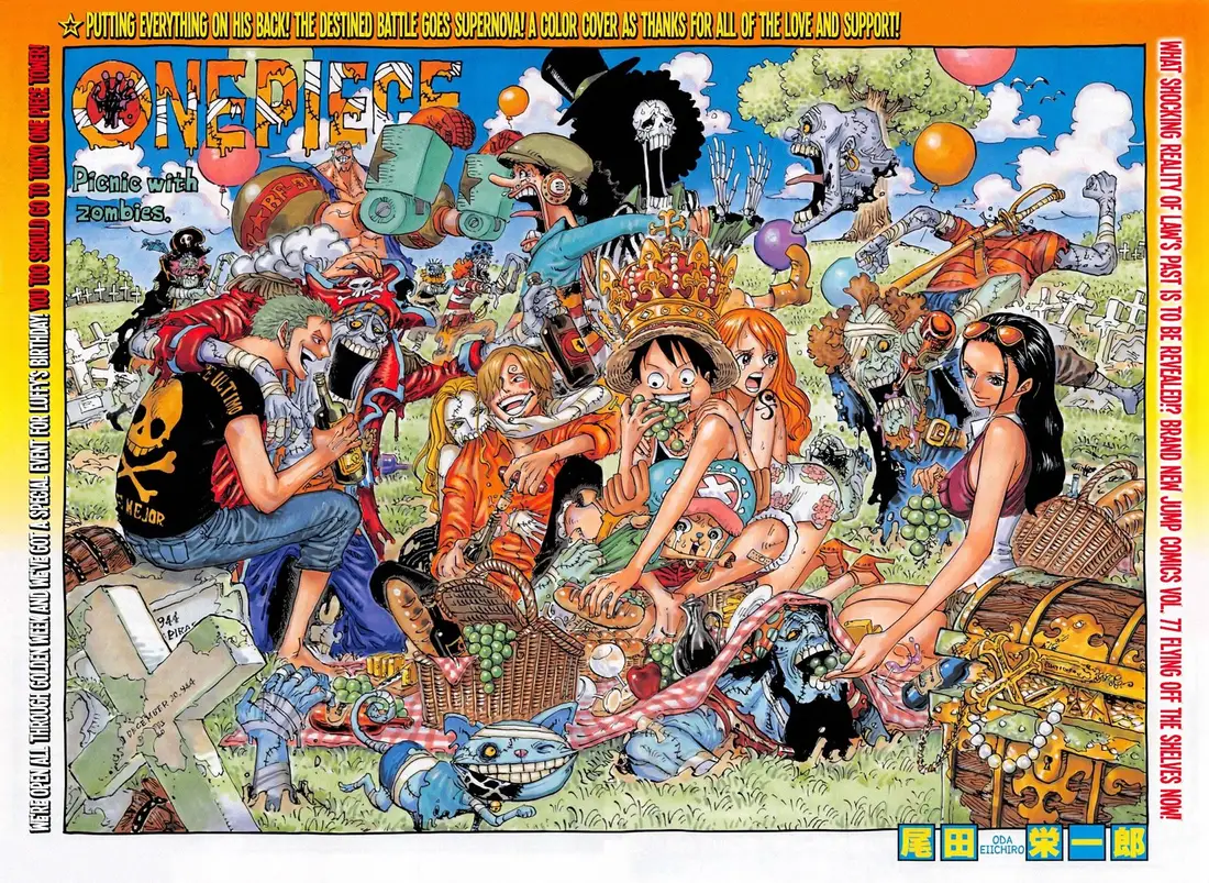 One Piece chương 784, trang 1