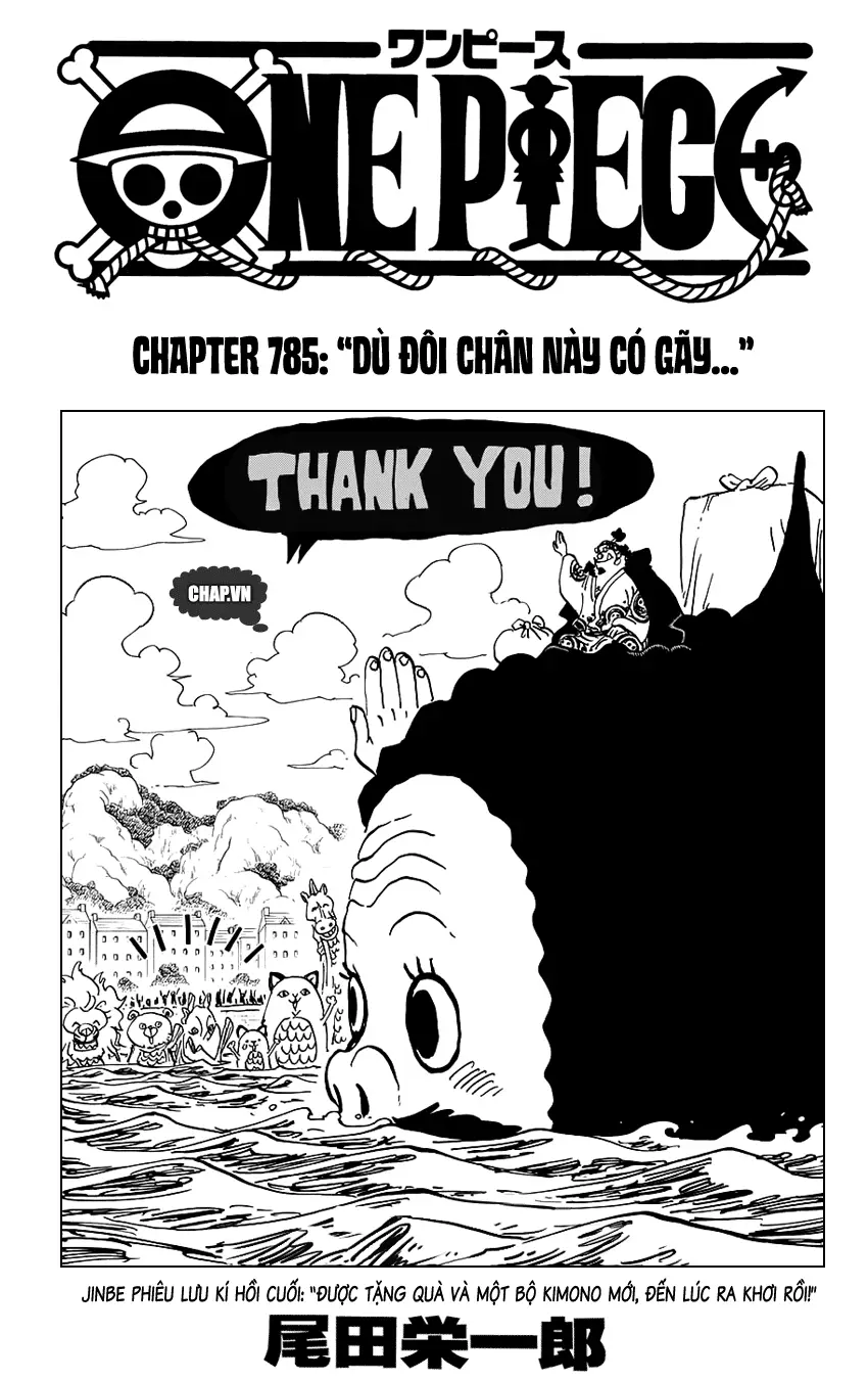 One Piece chương 785, trang 1