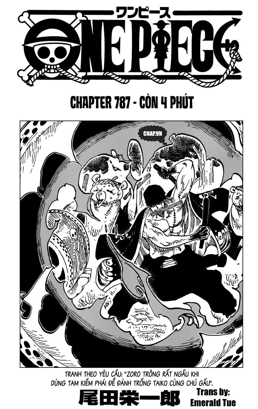 One Piece chương 787, trang 1