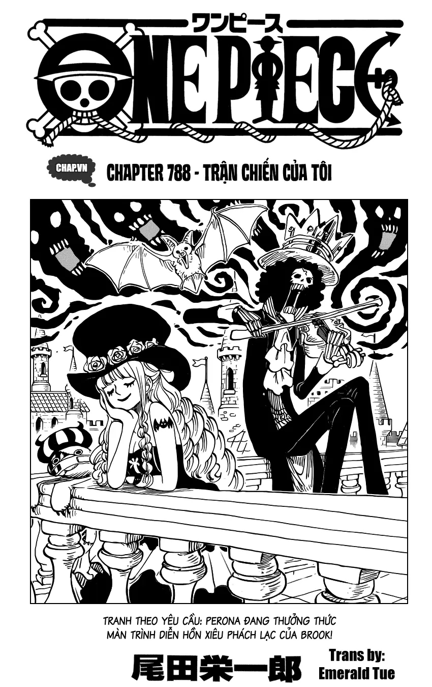 One Piece chương 788, trang 1