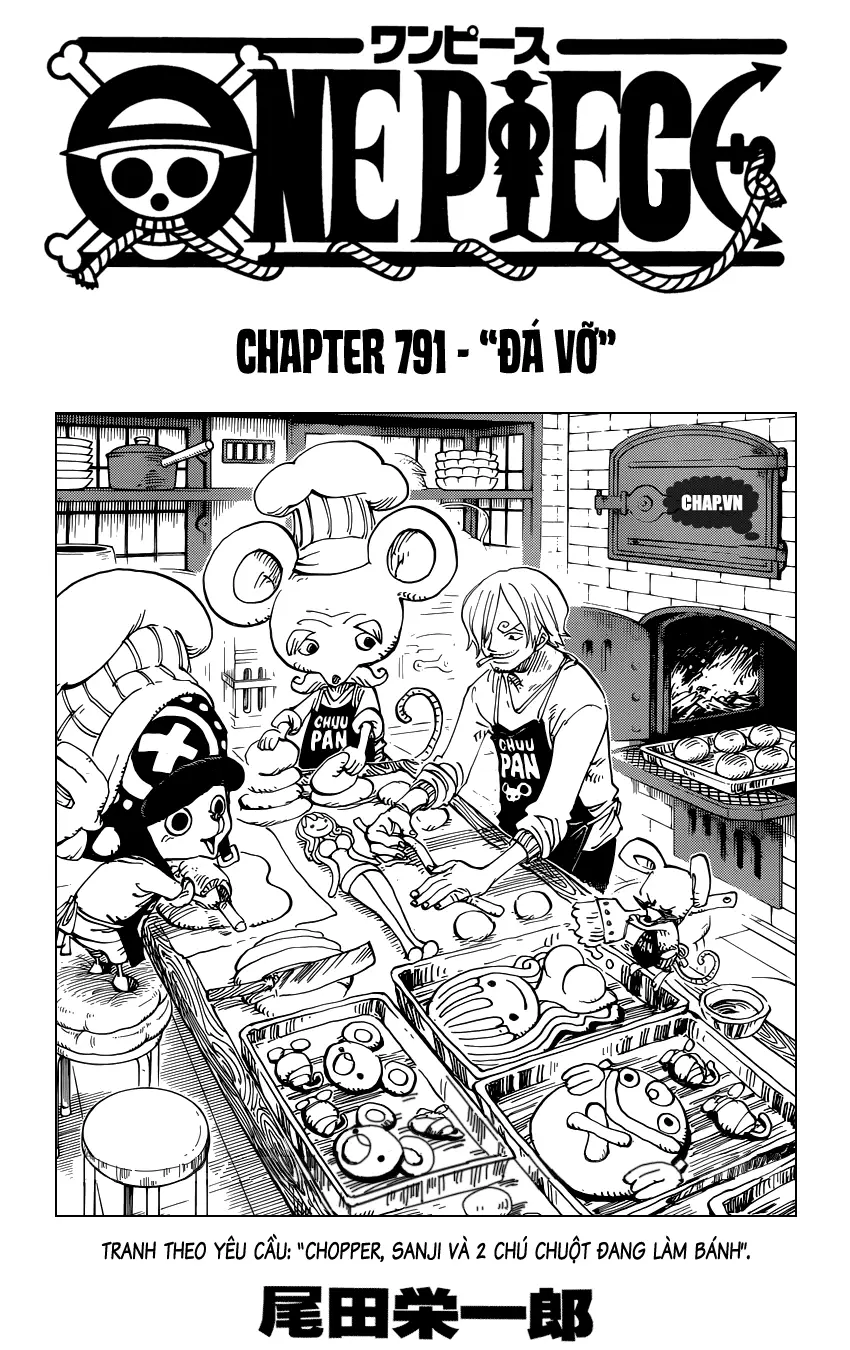 One Piece chương 791, trang 1