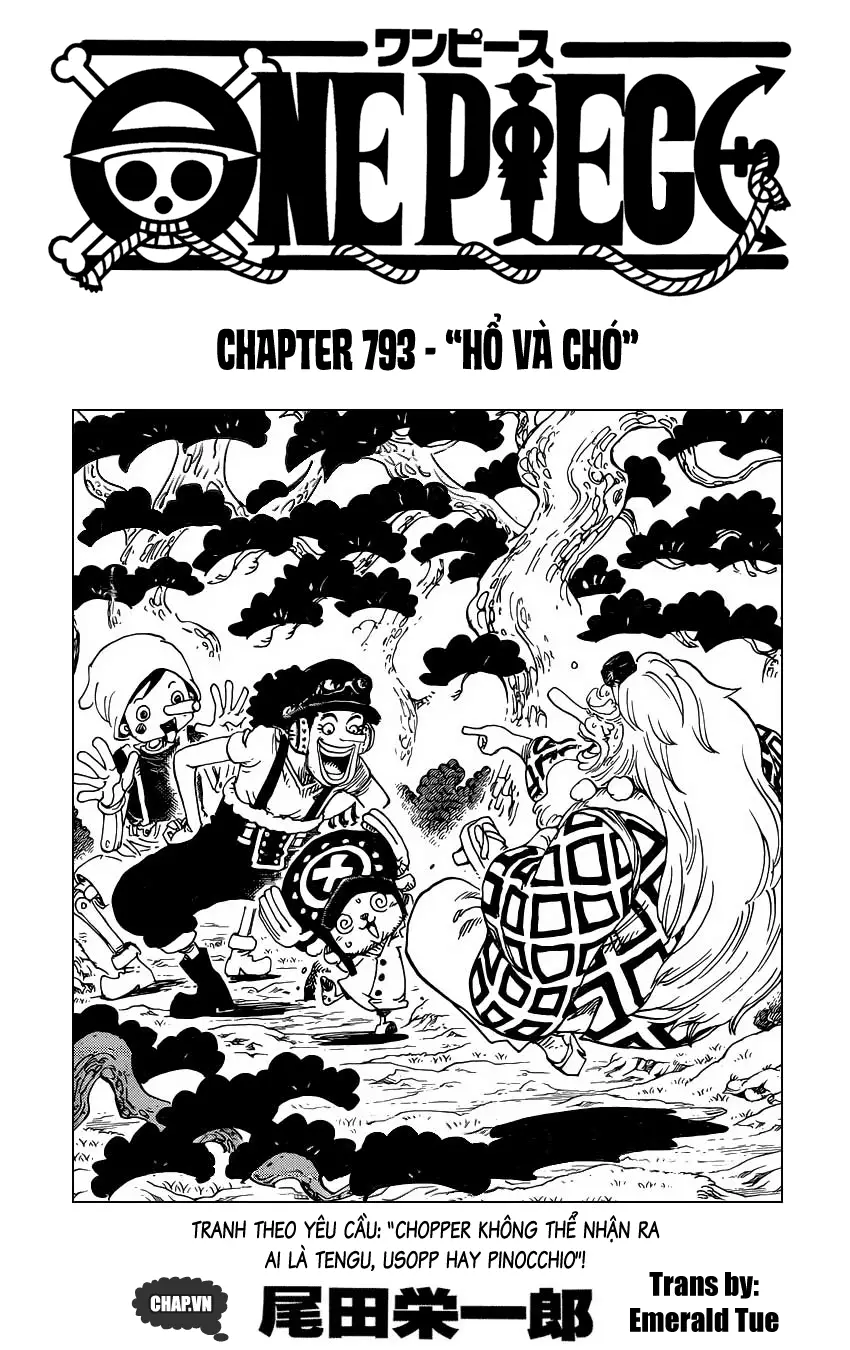 One Piece chương 793, trang 1