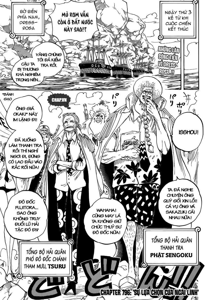 One Piece chương 796, trang 3