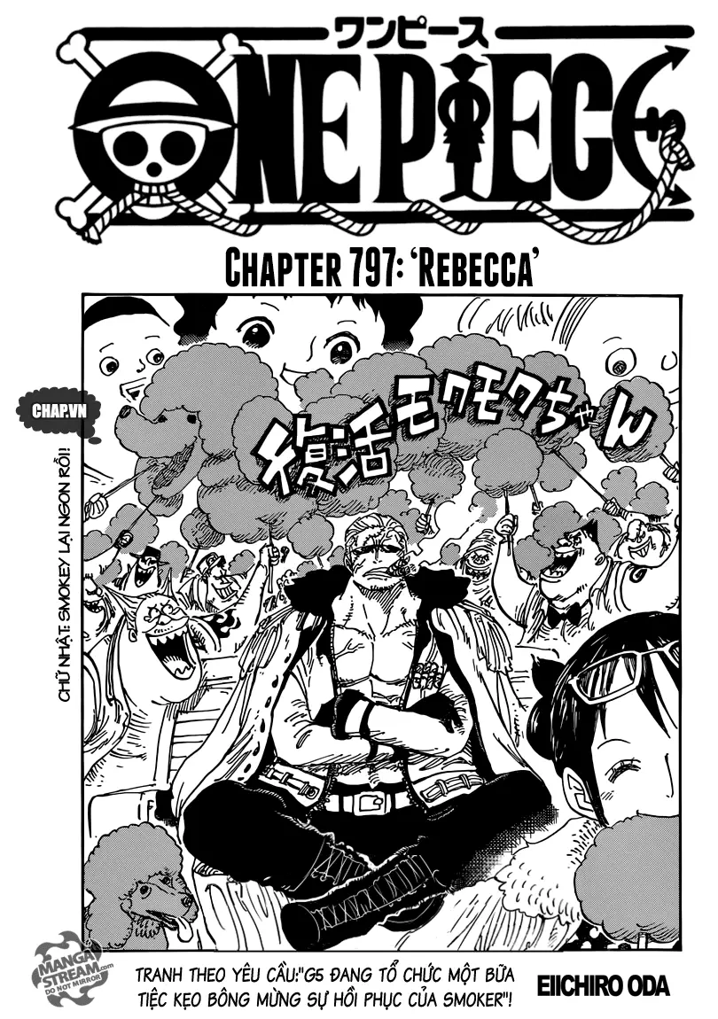 One Piece chương 797, trang 1