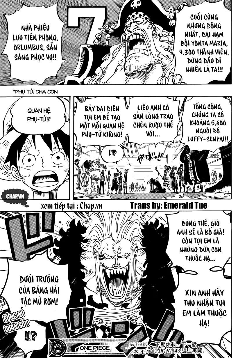 One Piece chương 799, trang 14
