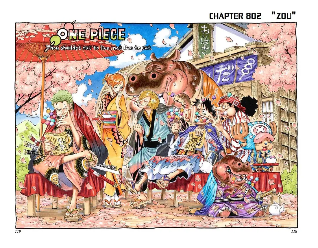One Piece chương 802.1, trang 1