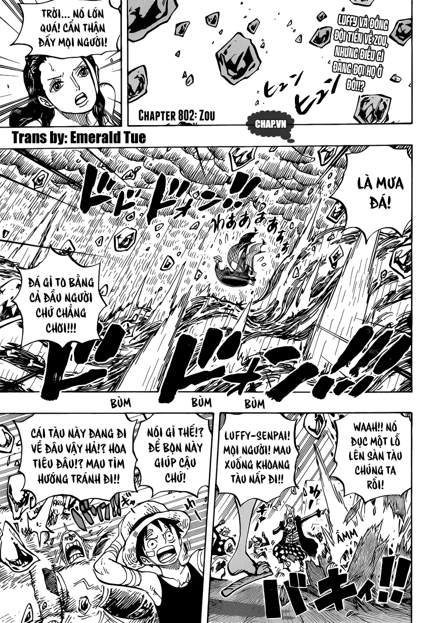 One Piece chương 802, trang 3