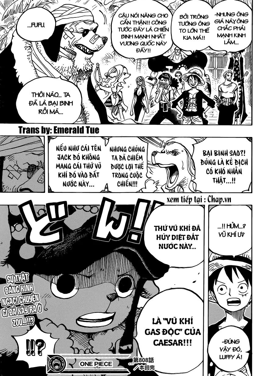 One Piece chương 808, trang 16