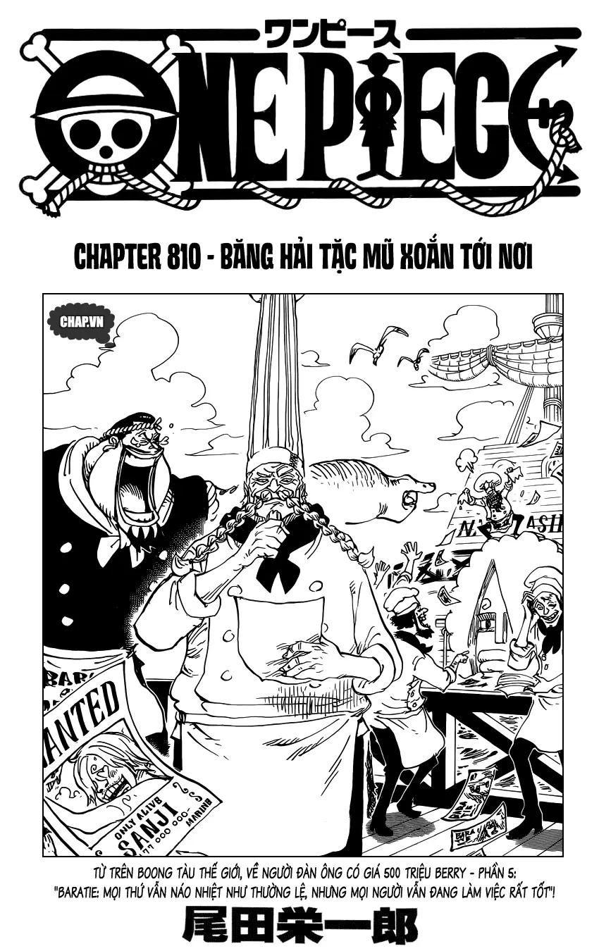 One Piece chương 810, trang 1