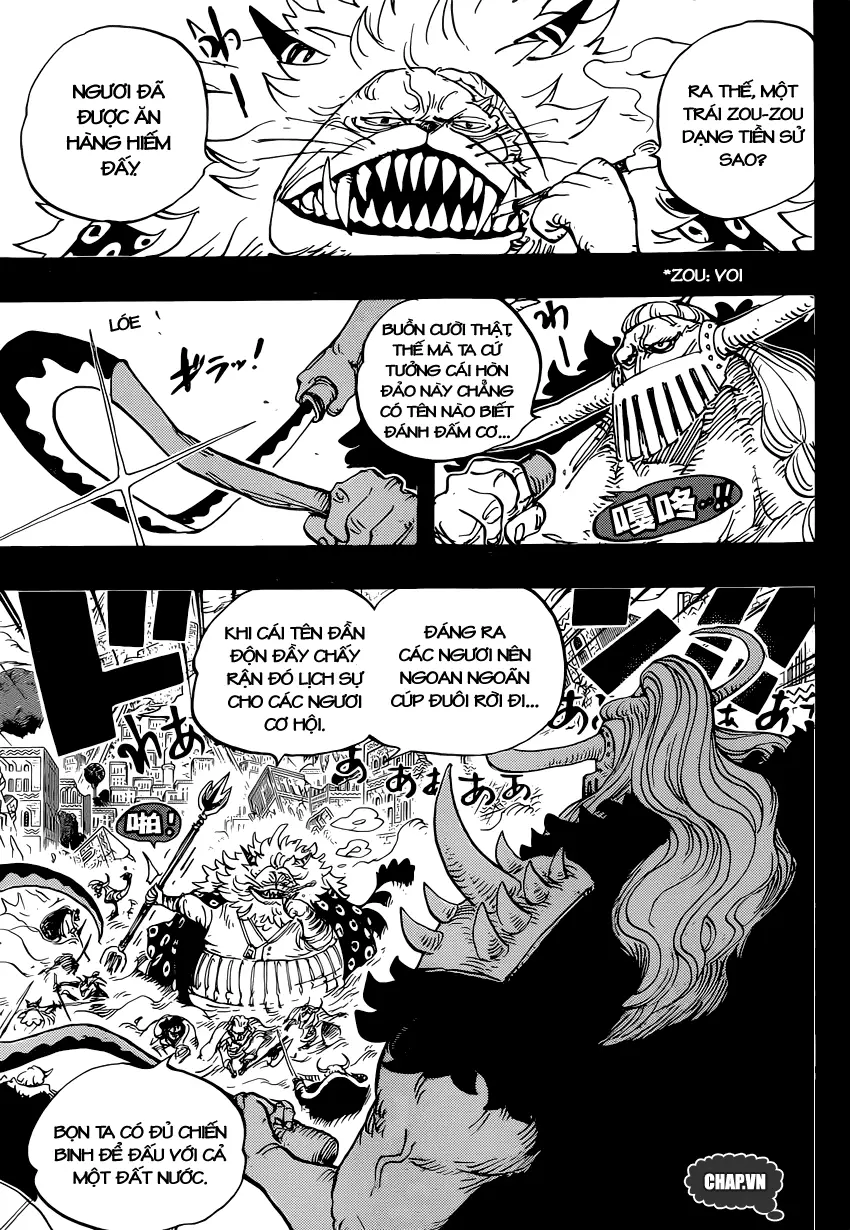 One Piece chương 810, trang 3