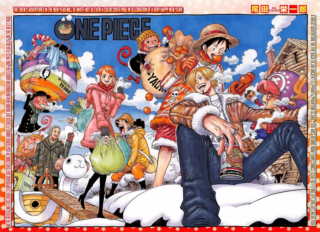 One Piece chương 811, trang 1