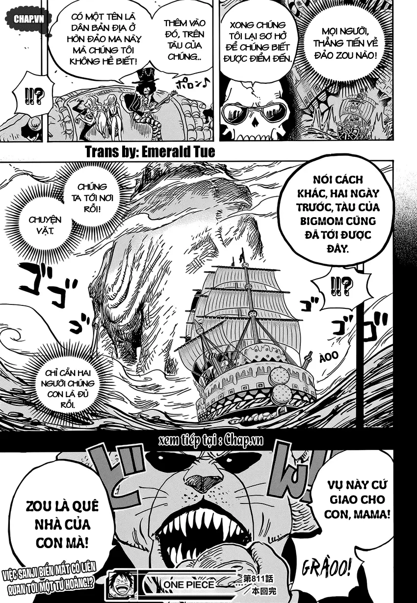 One Piece chương 811, trang 18