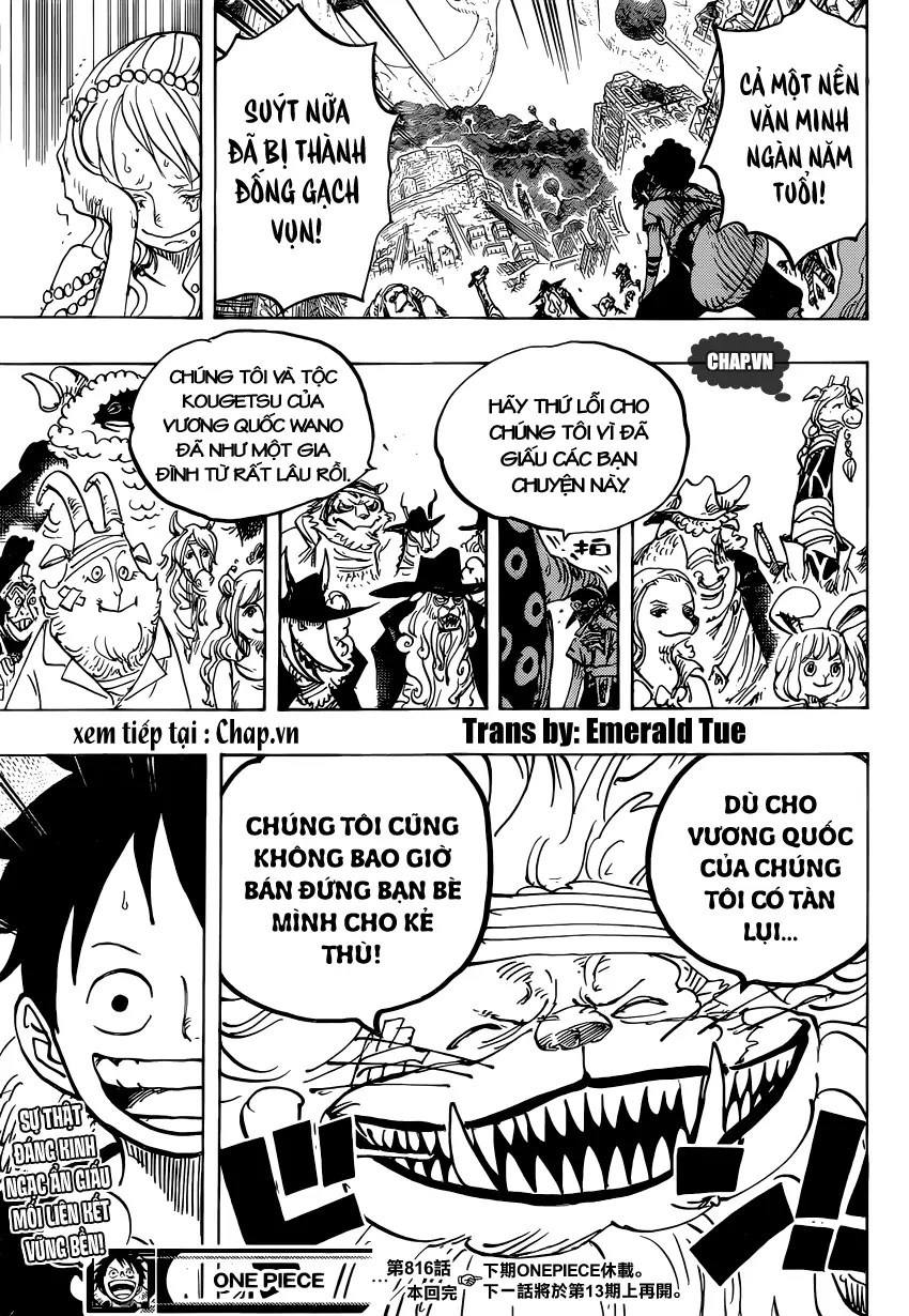 One Piece chương 816, trang 16