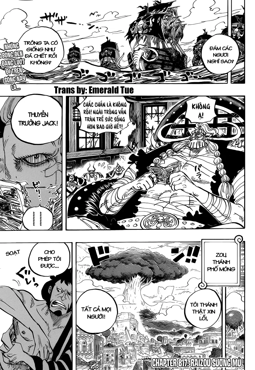 One Piece chương 817, trang 3